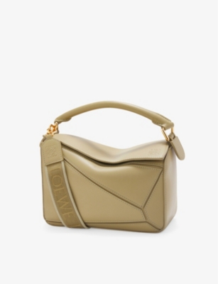 Loewe puzzle small leather hotsell shoulder bag