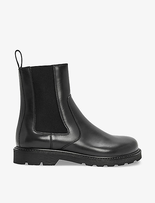 LOEWE: Blaze leather Chelsea boots