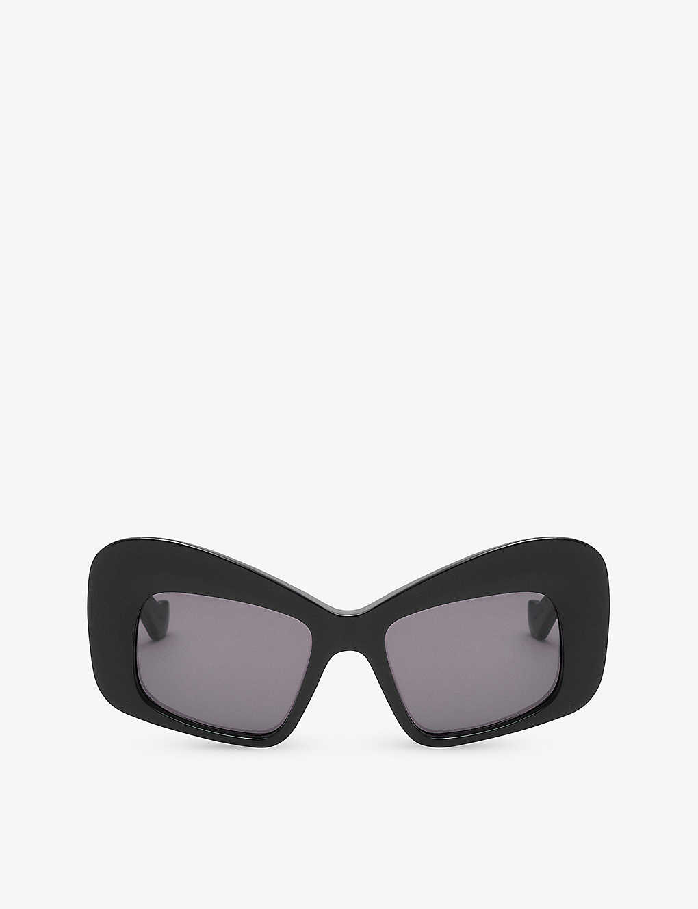 Loewe Womens Black G736sunx01 Eagle Wings Acetate Sunglasses