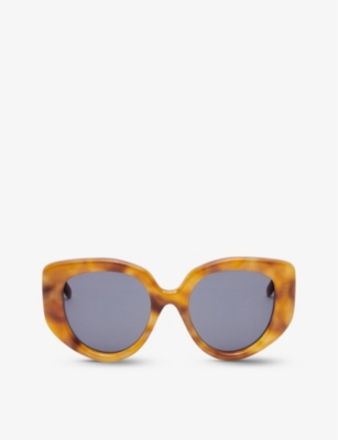 LOEWE - Tortoiseshell butterfly-frame acetate sunglasses  display picture 1