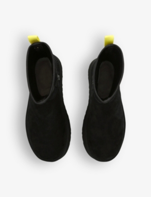 UGG: Classic Dipper suede and rubber boots