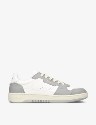 Axel Arigato Dice Lo Suede And Recycled-polyester Low-top Trainers In Grey/light