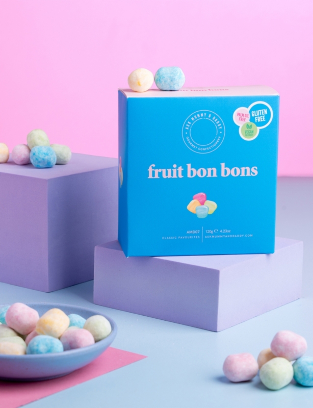 Fruit bon bons box of sweets 120g