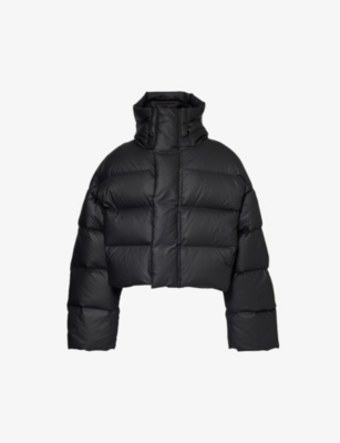 Shop Entire Studios Men's Black Mml Padded Oversized-fit Shell-down Jacket