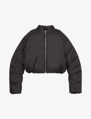 ENTIRE STUDIOS: Pillow padded boxy-fit shell-down bomber jacket