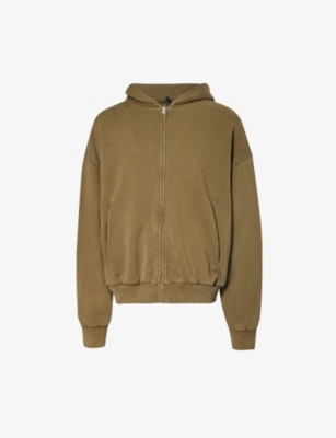 ENTIRE STUDIOS: Thermal dropped-shoulder organic cotton-jersey hoody