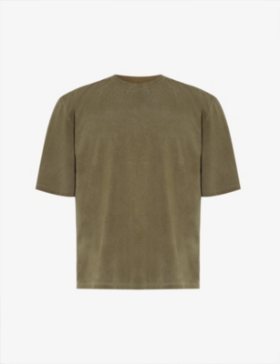 Entire Studios Mens Military Dart Boxy-fit Organic Cotton-jersey T-shirt