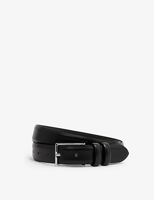 REISS: Dante adjustable leather belt