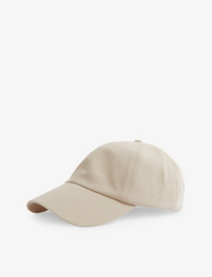 REISS: Felix logo-embroidered cotton baseball cap