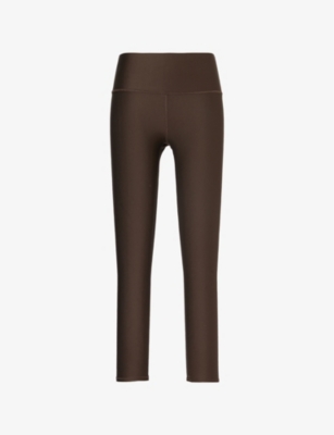 ALO YOGA: 7/8 Airlift high-rise slim-leg stretch-woven leggings