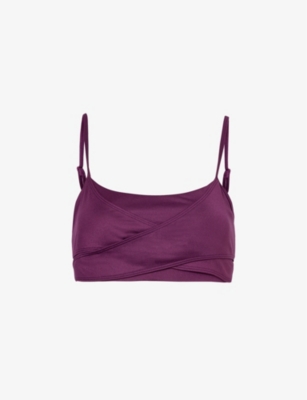 Airlift Intrigue Bra in Dark Cactus by Alo Yoga - International