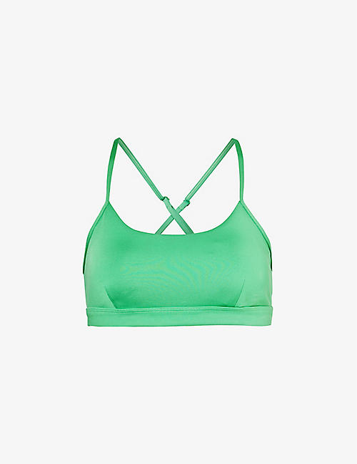 ALO YOGA: Airlift Intrigue scoop-neck stretch-woven bra