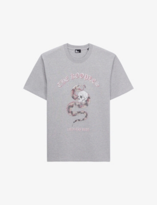 THE KOOPLES: Graphic-print cotton-jersey T-shirt