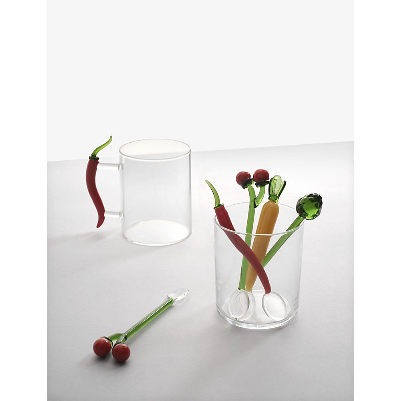 Shop Ichendorf Vegetables Chili Pepper Borosilicate-glass Spoons Set Of Two
