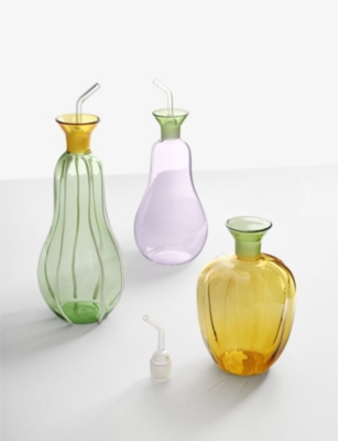 ICHENDORF: Zucchini glass oil bottle