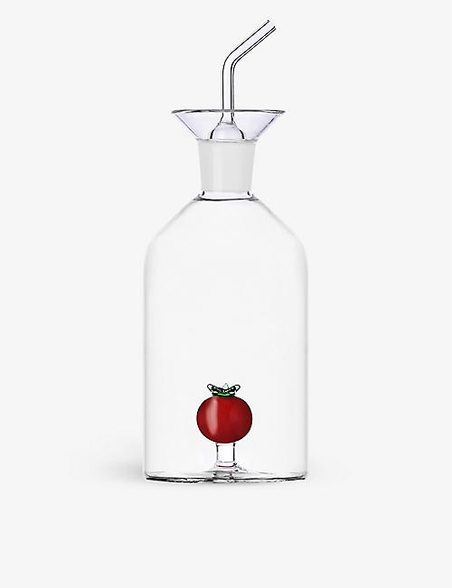 ICHENDORF: Vegetables Tomato borosilicate-glass oil bottle 19cm