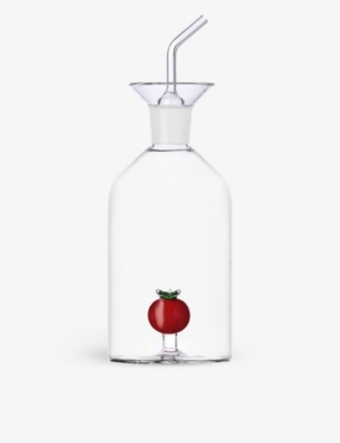 Ichendorf Vegetables Tomato Borosilicate-glass Oil Bottle 19cm In Transparent