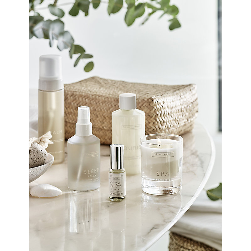 Shop The White Company The Wellness Edit Basket In None/clear