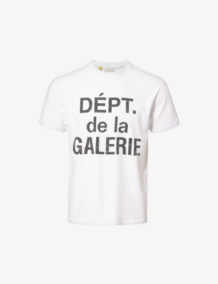 GALLERY DEPT: Dépt De La Galerie slogan-print cotton-jersey T-shirt