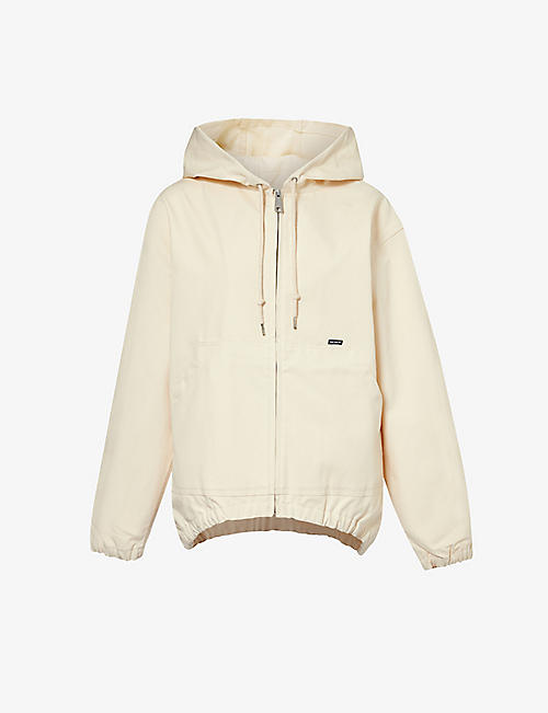 CARHARTT WIP: Madock hooded cotton jacket