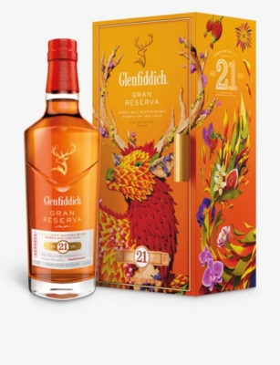 GLENFIDDICH: 21-year-old Gran Reserva 2024 Chinese New Year limited edition design 700ml
