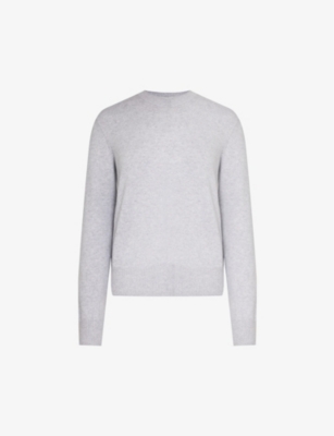 Bottega Veneta Womens Veil Melange Intrecciato-weave Stretch-cashmere Blend Jumper In Multi-coloured