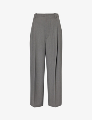 JACQUEMUS: Le Pantalon Salti relaxed-fit wide-leg wool trousers