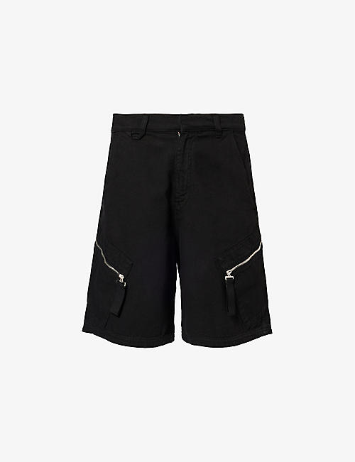JACQUEMUS: Le Short Marrone slip-pocket denim shorts
