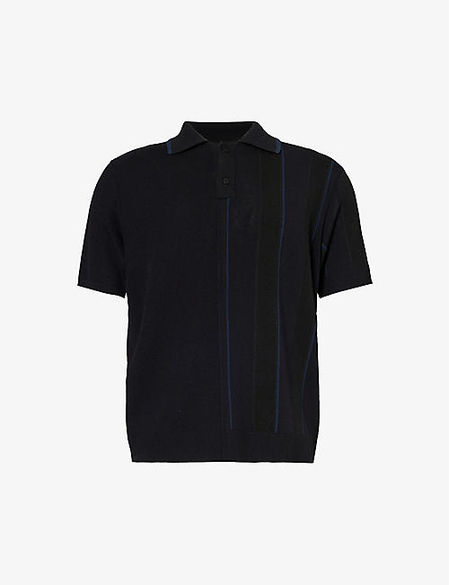 JACQUEMUS: Le Polo Juego D-ring knitted polo shirt