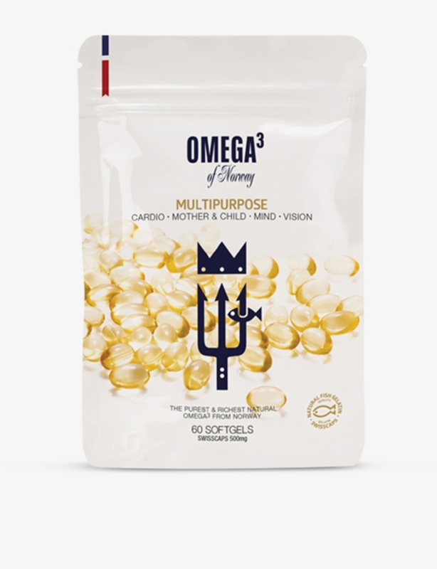 Norwegian Omega-3 finest marine oil 60 capsules