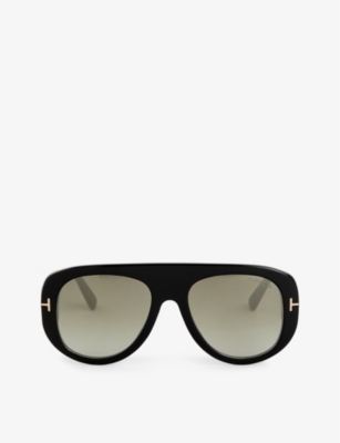 TOM FORD FT1078 Cecil Aviator frame Acetate Sunglasses Selfridges