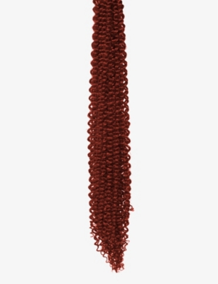 Ruka Ginger Braid-it: Passion Curl Synthetic Hair Extensions 24' In Ginger