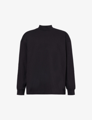 FEAR OF GOD: Lounge brand-patch cotton-jersey T-shirt