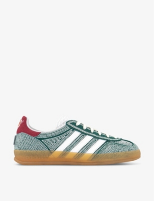 adidas gazelle silver green womens adidas Gazelle Shoes - Men's - Mineral Green / Off White / White main image 0