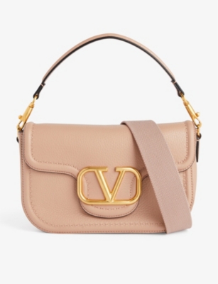 VALENTINO GARAVANI: Locò leather shoulder bag