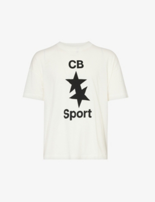 COLE BUXTON: CB Sport logo-print cotton-jersey T-shirt