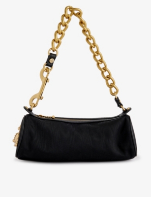 VIVIENNE WESTWOOD: Cindy Cylinder woven shoulder bag