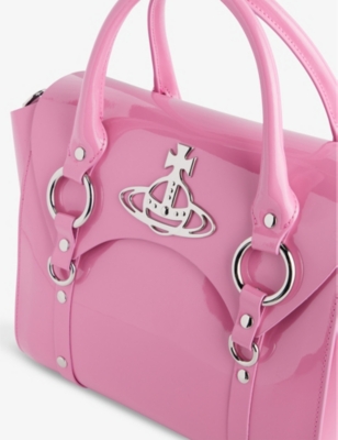 Vivienne Westwood Pink Betty Leather Top-handle Bag In Pink