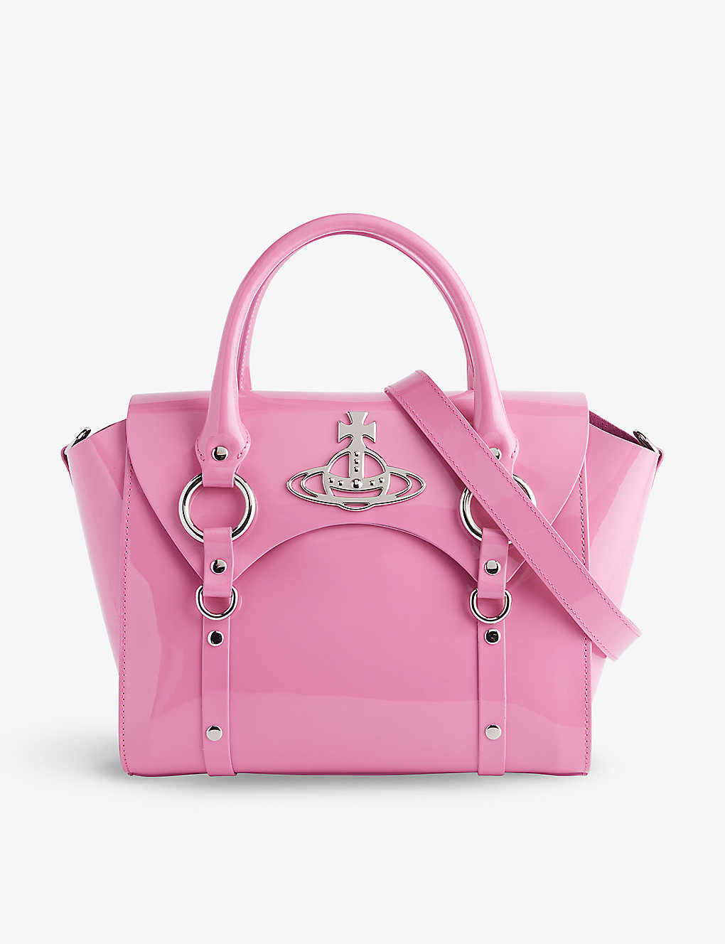 Vivienne Westwood Pink Betty Leather Top-handle Bag