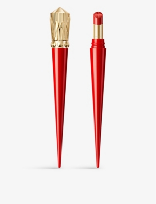 Christian Louboutin Rouge Stiletto Glossy Shine Lipstick In Rodeo Tomato