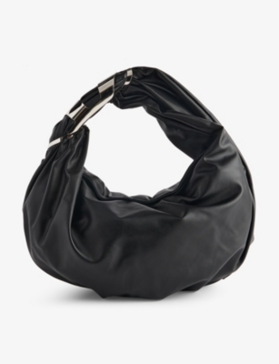 DIESEL: Grab-d faux-leather hobo bag