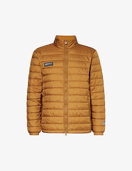 ADIDAS STATEMENT: Topfield brand-embellished recycled-nylon liner jacket