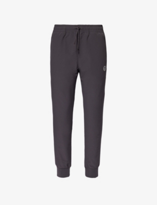 ADIDAS STATEMENT: Suddell brand-embellished recycled polyester-blend jogging bottoms