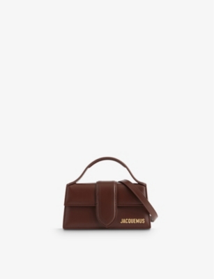 JACQUEMUS - Le Bambino leather shoulder bag | Selfridges.com