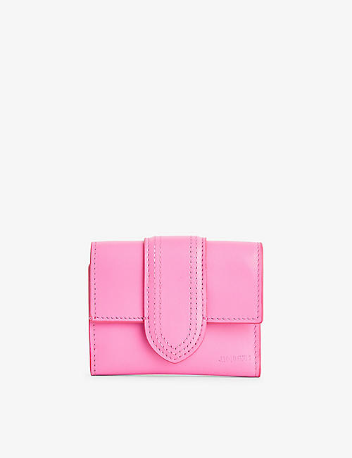 JACQUEMUS: Le Compact Bambino leather wallet