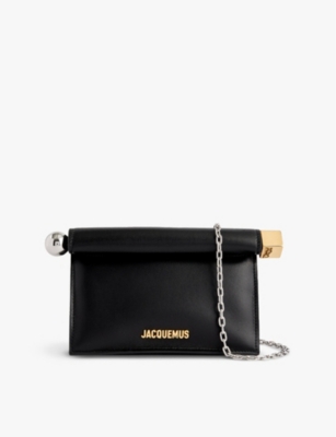 JACQUEMUS La Petite Pochette Rond leather clutch bag