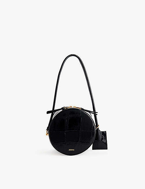JACQUEMUS: Le Vanito leather top-handle bag