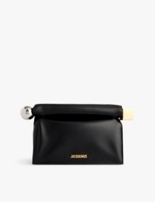 JACQUEMUS: La Pochette Rond Carre clutch bag