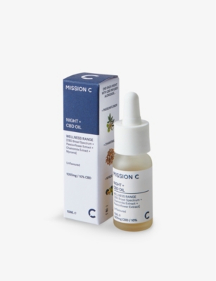 MISSION C: 1000mg Night + 10% CBD oil 10ml