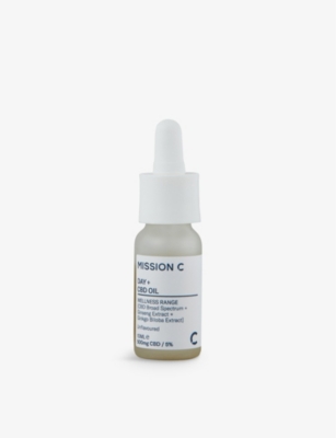 Mission C 500mg Day + 5% Cbd Oil 10ml In White